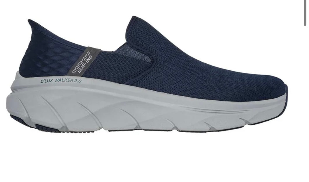 SKECHERS Slip-ins Relaxed Fit D'Lux Walker Reeler Men's Casual Shoes