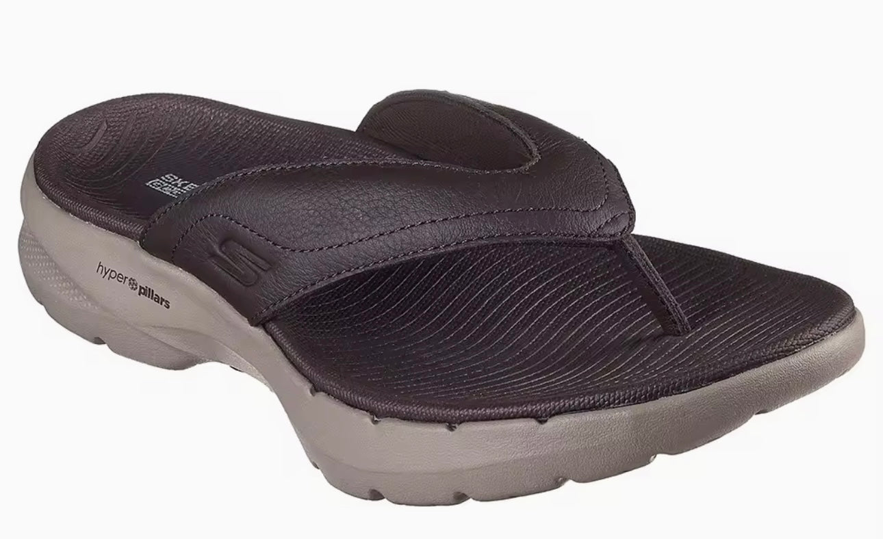 Skechers Men Summer Parsdise GOwalk 6 Slippers Sandals Shoes