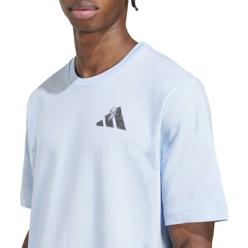 Adidas Men's Yay Sports Verbiage Graphic Shirt