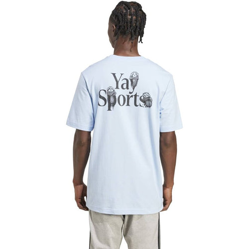 Adidas Men's Yay Sports Verbiage Graphic Shirt