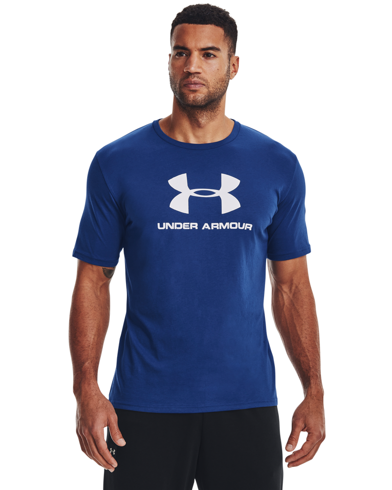 T-shirt Under Armour UA M SPORTSTYLE LOGO SS-BLU