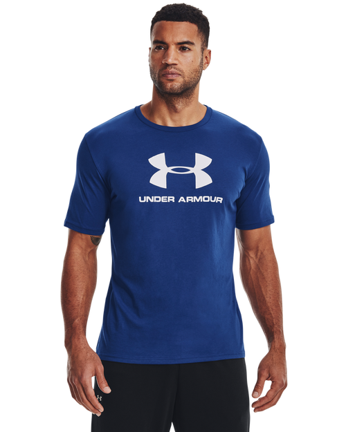 T-shirt Under Armour UA M SPORTSTYLE LOGO SS-BLU