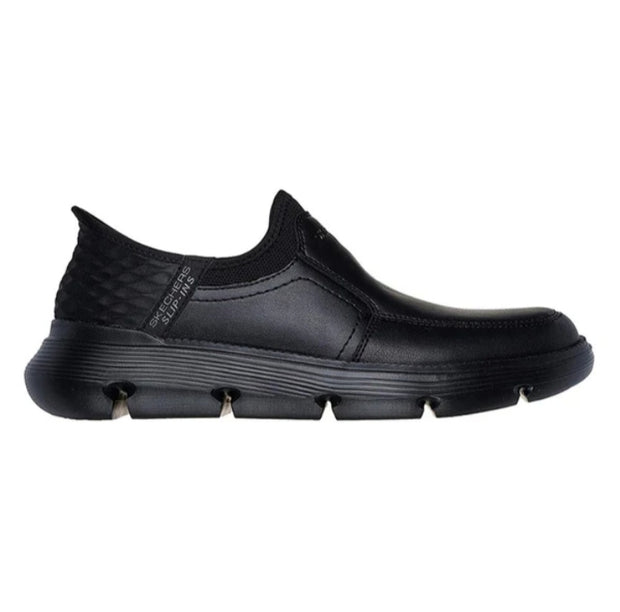 Slip-ins: SKECHERS Garza - Dorado Leather Shoes