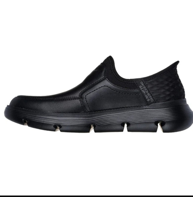 Slip-ins: SKECHERS Garza - Dorado Leather Shoes