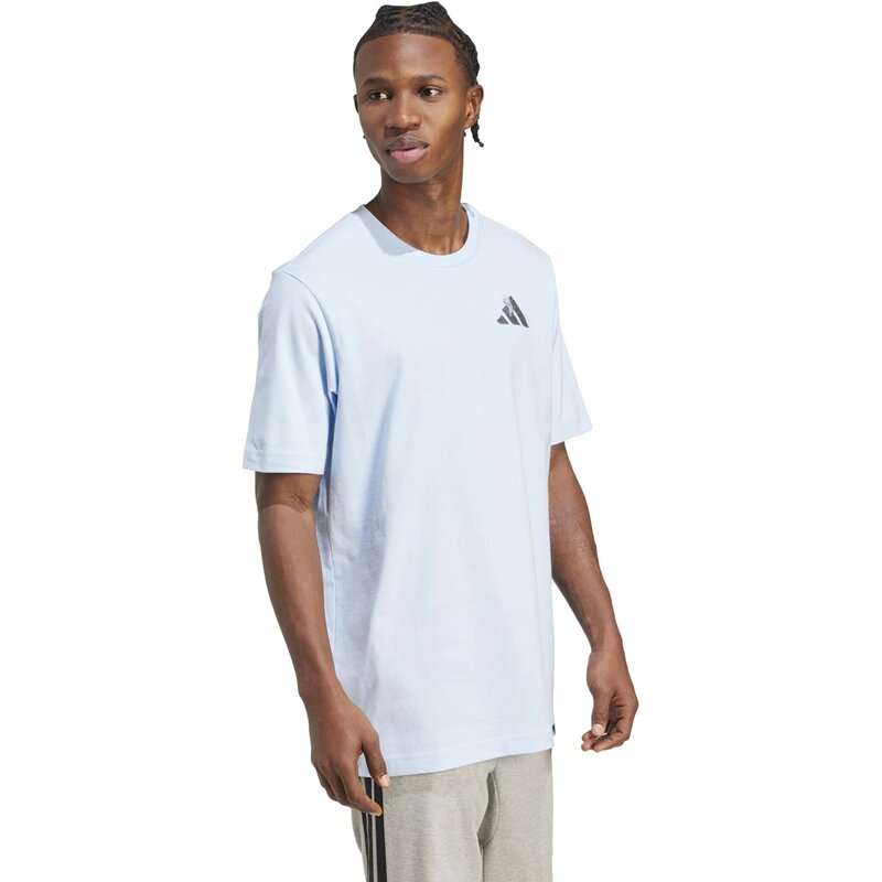 Adidas Men's Yay Sports Verbiage Graphic Shirt